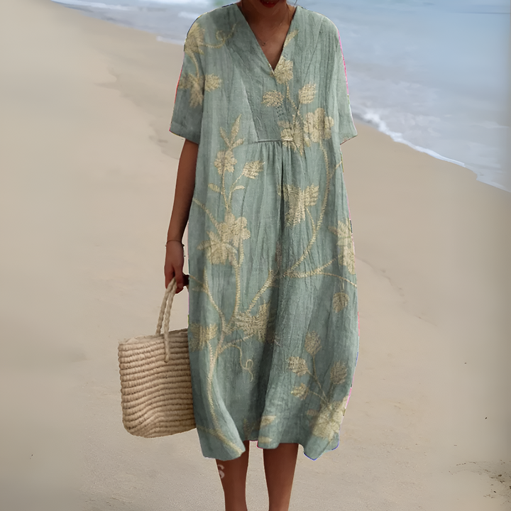 Vestido estampado brisa de verano