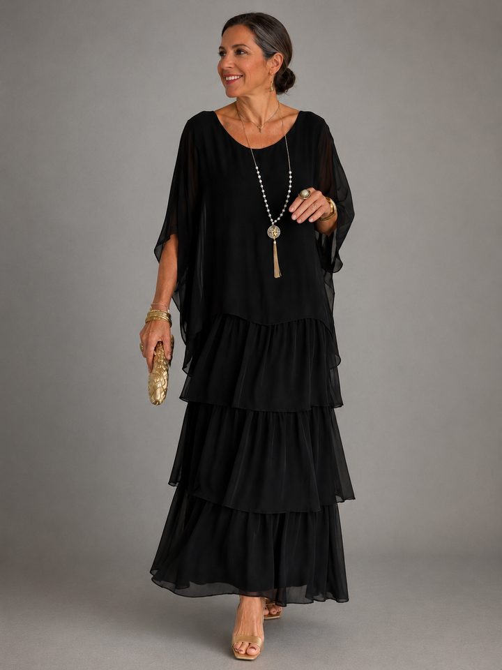 Aurélie™ | Vestido Largo Elegante de Caída Fluida