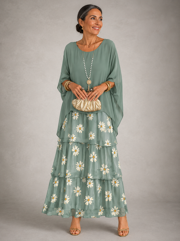 Aurélie™ | Vestido Largo Elegante de Caída Fluida