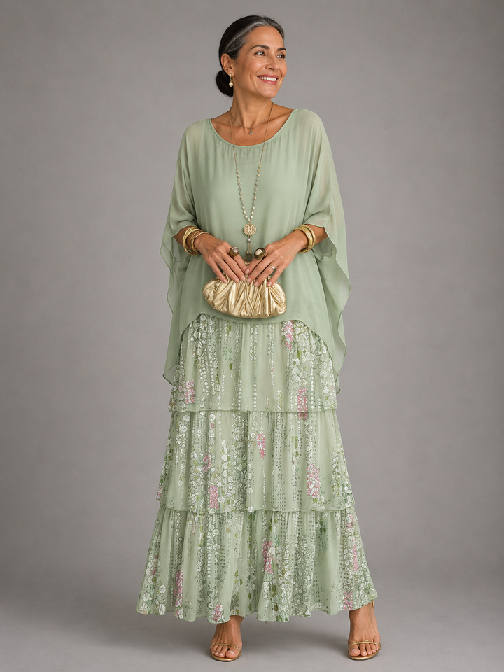 Aurélie™ | Vestido Largo Elegante de Caída Fluida