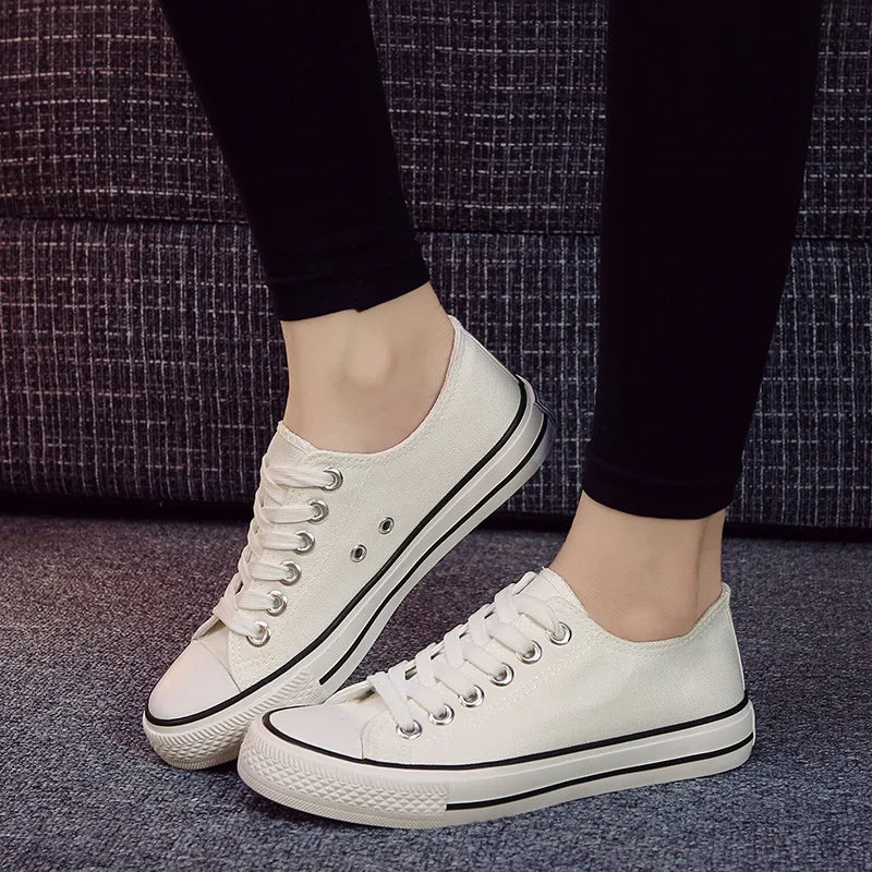 Imogen Zapatos De Lona Clásicos Confort Vintage Moderno