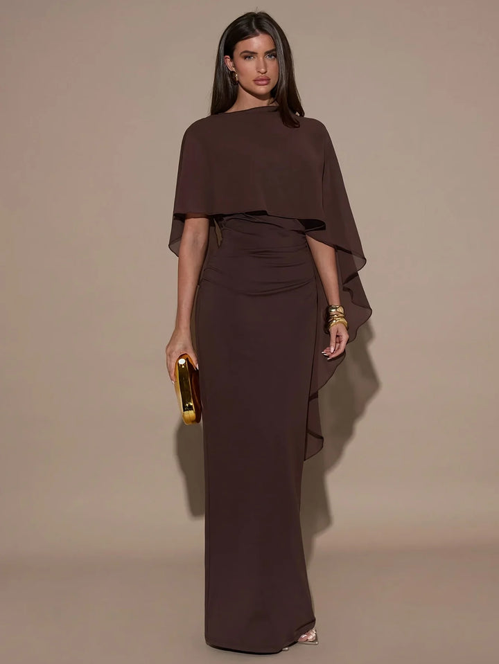 Aurora | Vestido Con Capa
