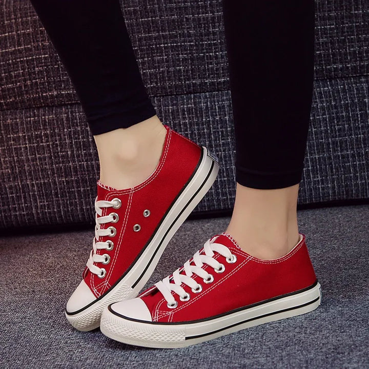 Imogen Zapatos De Lona Clásicos Confort Vintage Moderno