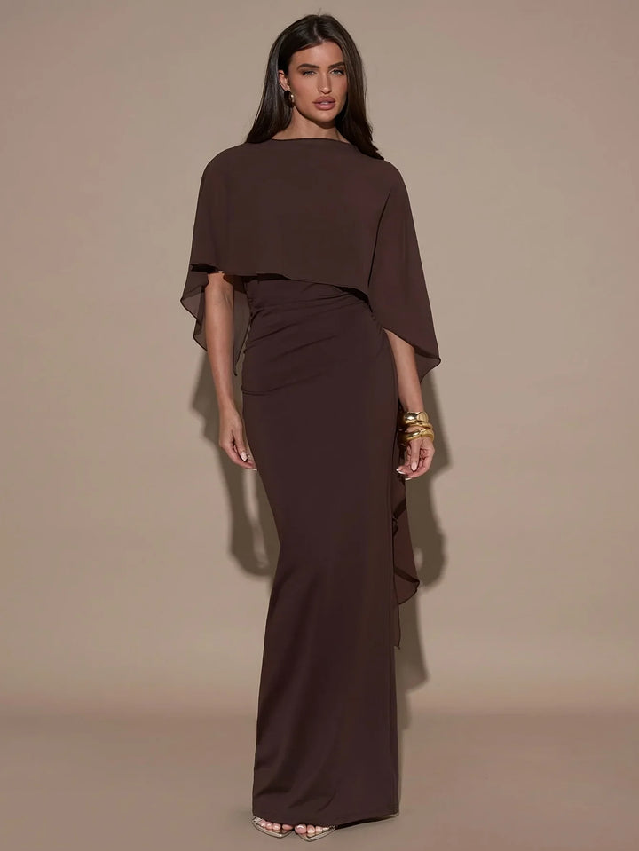 Aurora | Vestido Con Capa