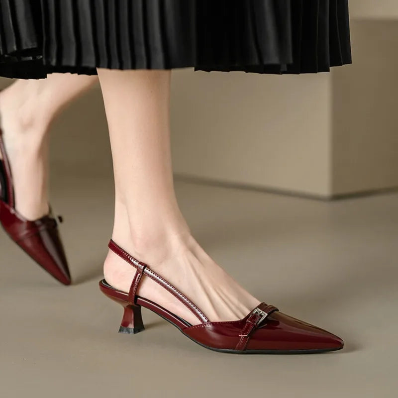 Elvor Elegantes Tacones de Gatito