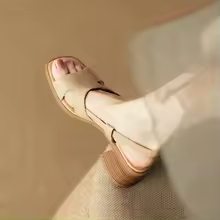 Eleonora | Sandalias De Cuero