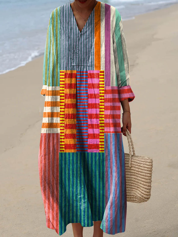 Vestido estampado brisa de verano