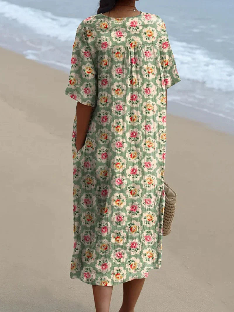 Vestido estampado brisa de verano
